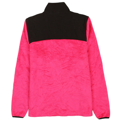 Fila Sport Women’s Pink & Black Fleece Full Zip Jacket XS