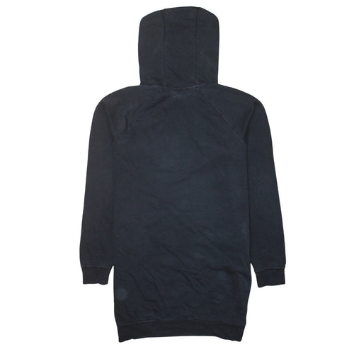 Nike Womens Black Small Pullover Hoodie Sweatshirt Cotton Blend