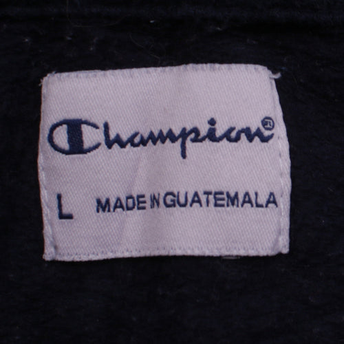 Champion Men's Blue Maine Maritime Academy Pullover Hoodie L