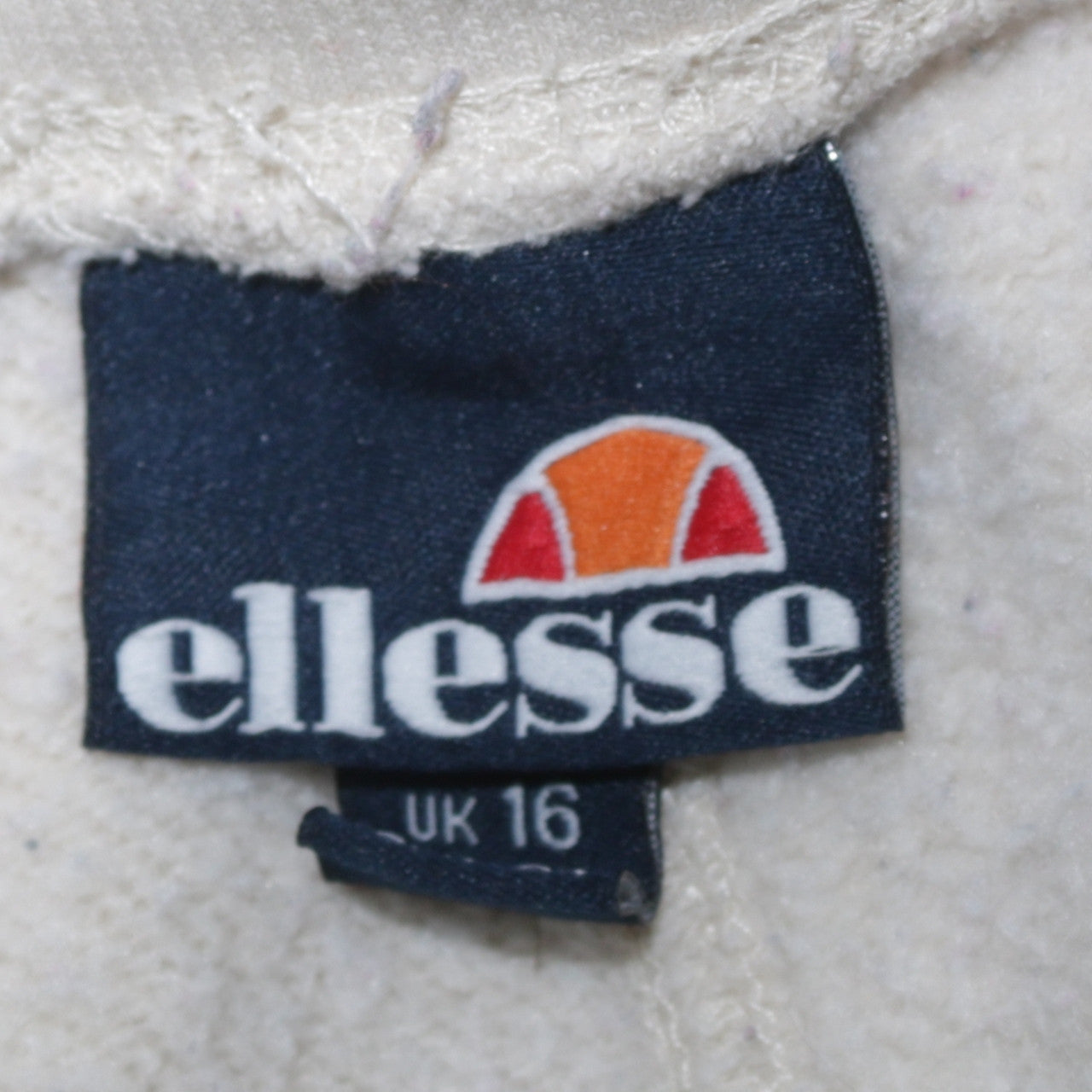 Ellesse Womens Beige Jogger Sweatpants UK 16 Elastic Waist Comfort Fit