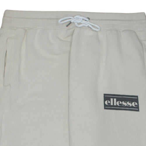 Ellesse Womens Beige Jogger Sweatpants UK 16 Elastic Waist Comfort Fit