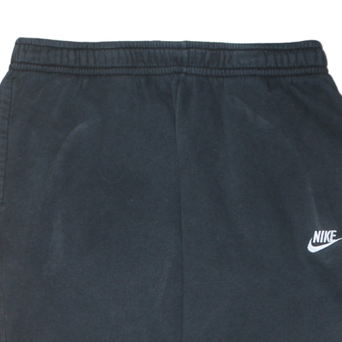 Nike Womens Black Fleece Jogger Sweatpants L Elastic Waist Activewear