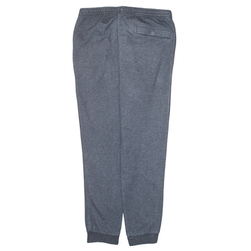 Nike Men’s Grey Jogger Trousers L Regular Fit Cotton Blend