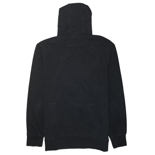 Puma Mens Black 2XL Pullover Hoodie with Red Logo