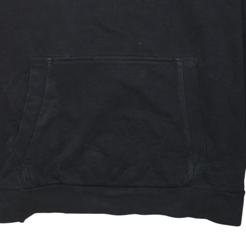 Puma Mens Black 2XL Pullover Hoodie with Red Logo
