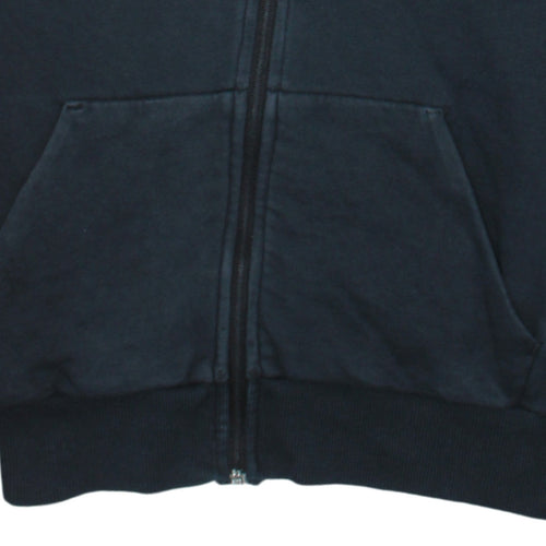 Puma Men's Black Full Zip Hoodie L Sportswear Graphic Fleece