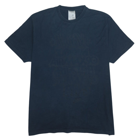 Nike Men's Blue XL Graphic Sports Cotton Crew Neck T-Shirt