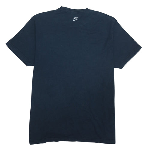 Nike Men's Blue XL Graphic Sports Cotton Crew Neck T-Shirt