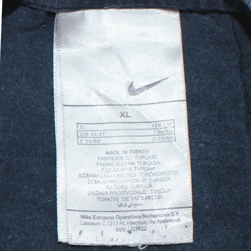 Nike Men's Blue XL Graphic Sports Cotton Crew Neck T-Shirt