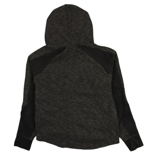 Puma Womens Black Size 10 Hooded Pullover Sweatshirt