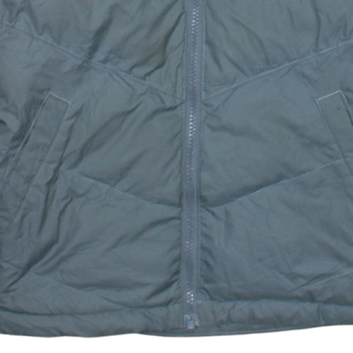 Nike Boys Grey Hooded Puffer Jacket Size 158cm Lightweight Winter Coat