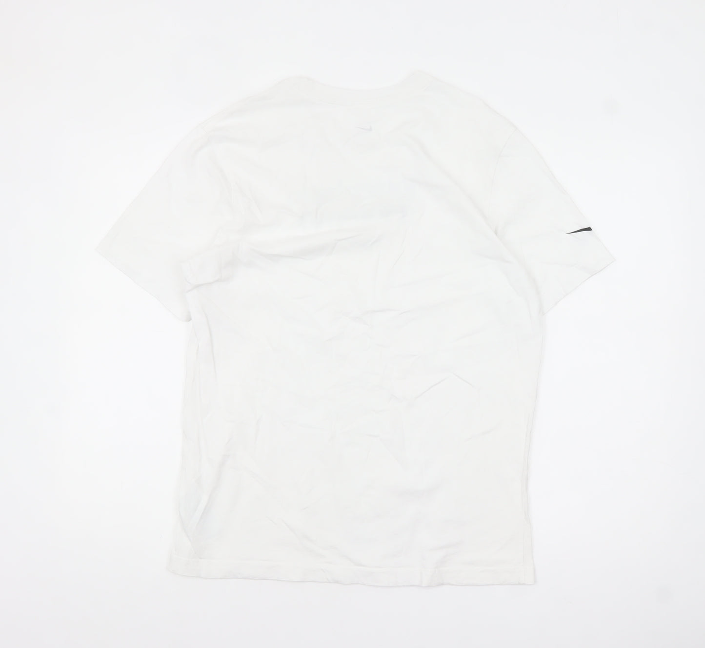 Nike Men’s White Tottenham Hotspur Short Sleeve Crew Neck T-Shirt Medium