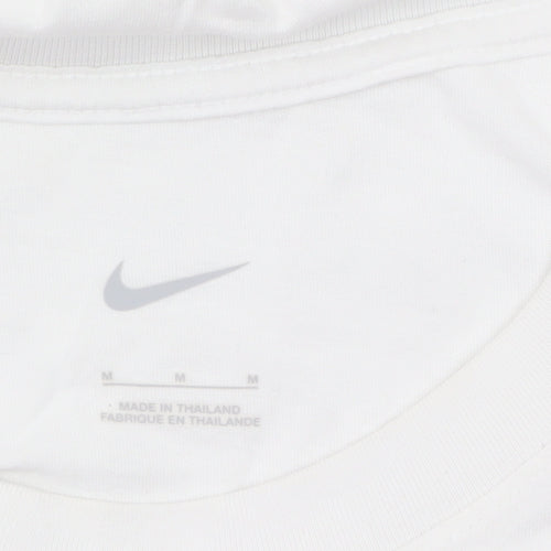 Nike Men’s White Tottenham Hotspur Short Sleeve Crew Neck T-Shirt Medium