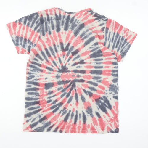 Ellesse Boys Multicoloured Tie-Dye Logo Cotton T-Shirt 13-14 Years