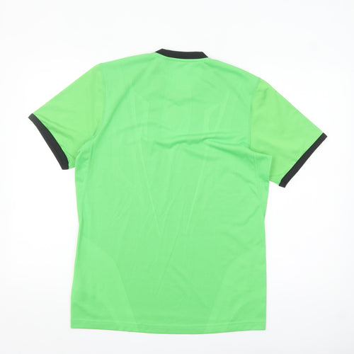 Adidas Men's Green Short Sleeve Climalite T-Shirt Size S