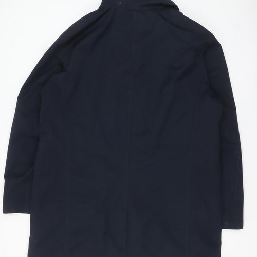 Marks and Spencer Autograph Men’s Navy 2XL Long Rain Coat