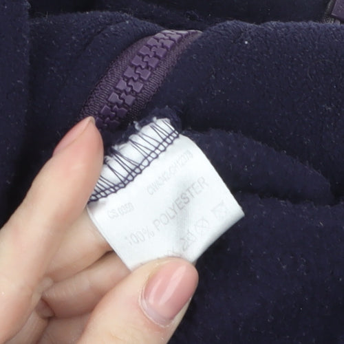 Craghoppers Women's Blue Fleece Full Zip Jacket Size 12