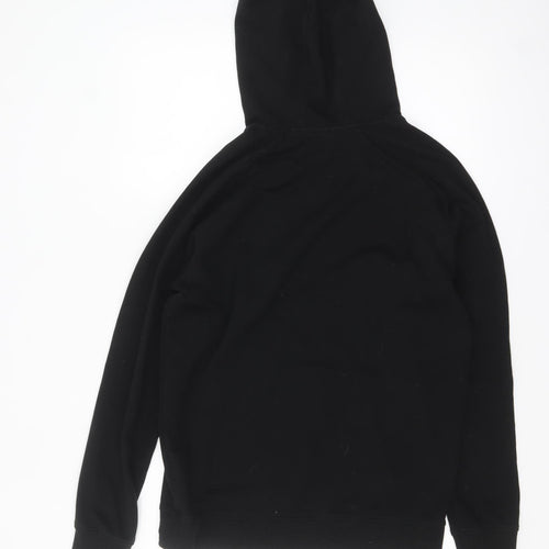 FIFA World Cup Qatar 2022 England Black Men's Hoodie L Pullover Cotton Blend