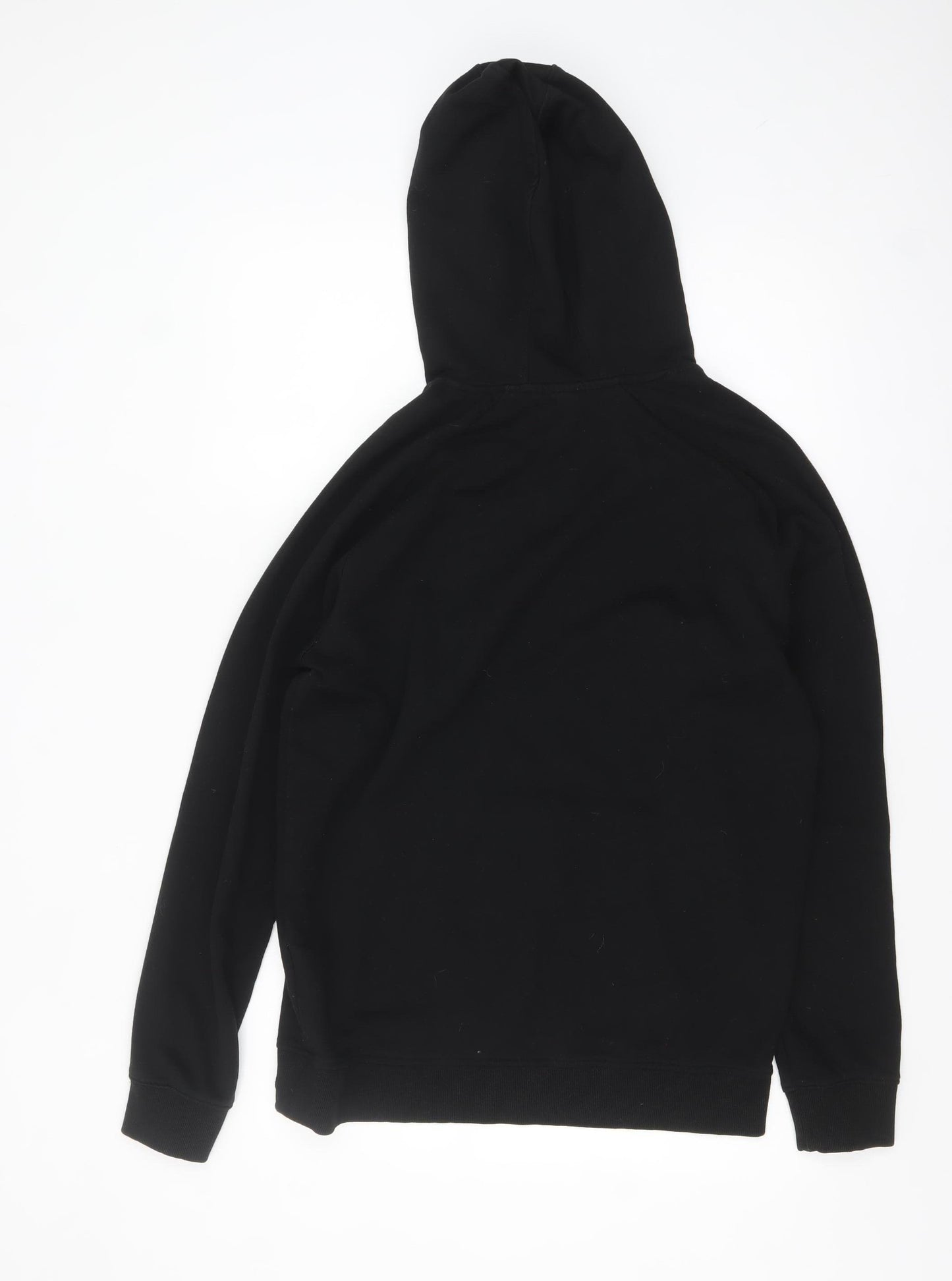 FIFA World Cup Qatar 2022 England Black Men's Hoodie L Pullover Cotton Blend