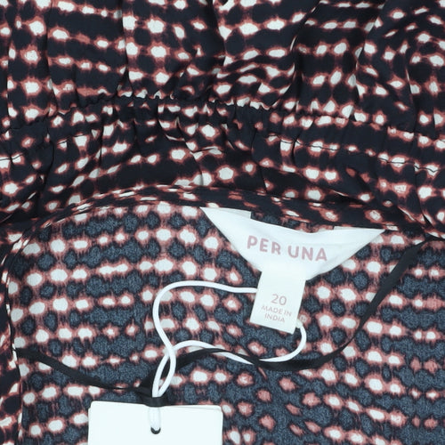 Marks and Spencer Per Una Women’s Multicoloured A-Line Dress Size 20