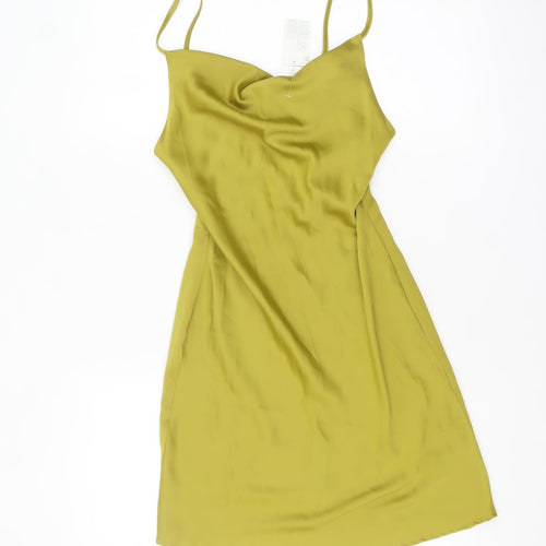 Urban Outfitters Women Yellow XS Slip Dress Summer Party Style