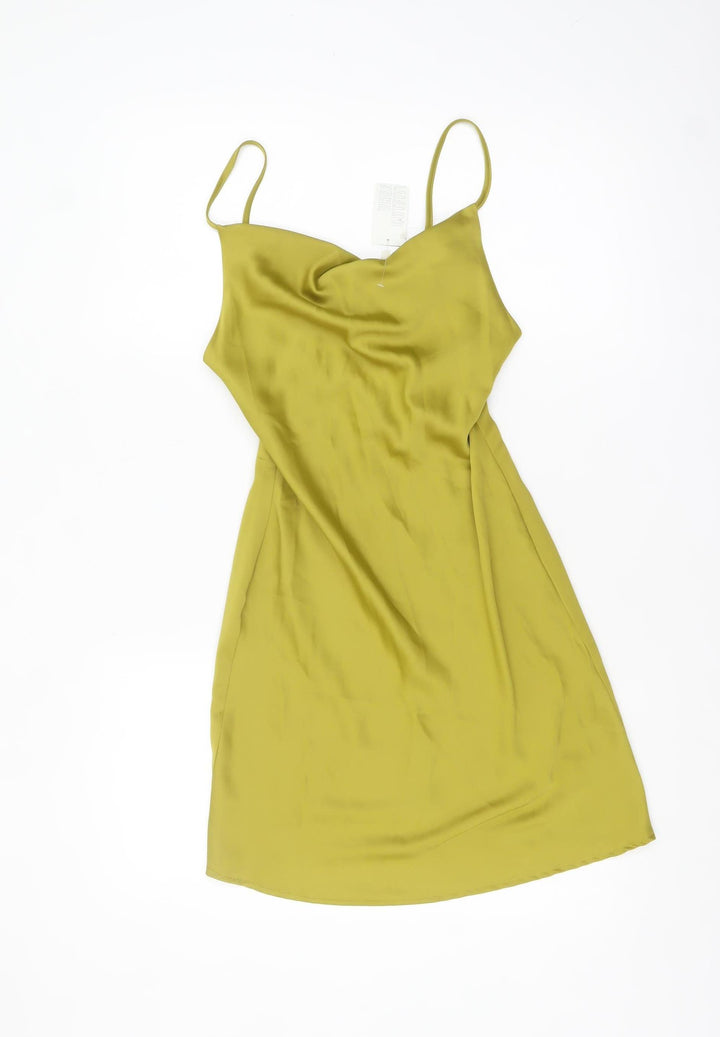 Urban Outfitters Women Yellow XS Slip Dress Summer Party Style