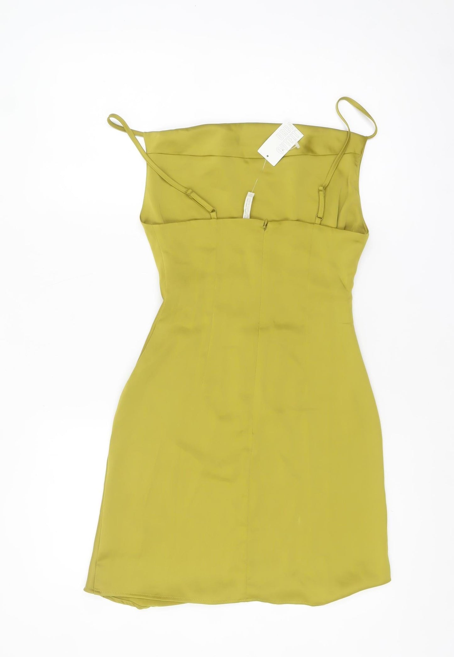 Urban Outfitters Women Yellow XS Slip Dress Summer Party Style