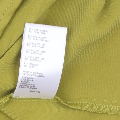 Urban Outfitters Women Yellow XS Slip Dress Summer Party Style