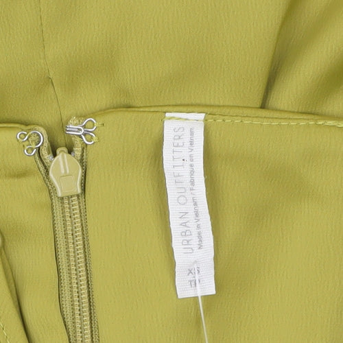 Urban Outfitters Women Yellow XS Slip Dress Summer Party Style