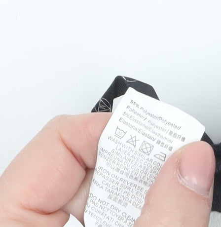 Motel Womens Black Polka Dot Shorts Size 12 Regular Fit