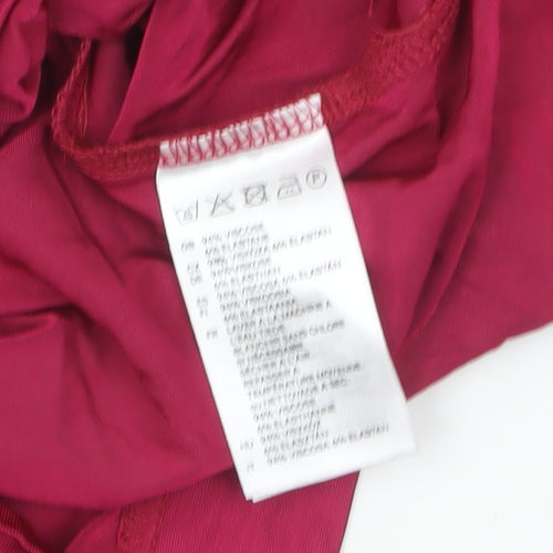 H&M Women's Pink Sleeveless Cowl Neck Camisole Top Size S