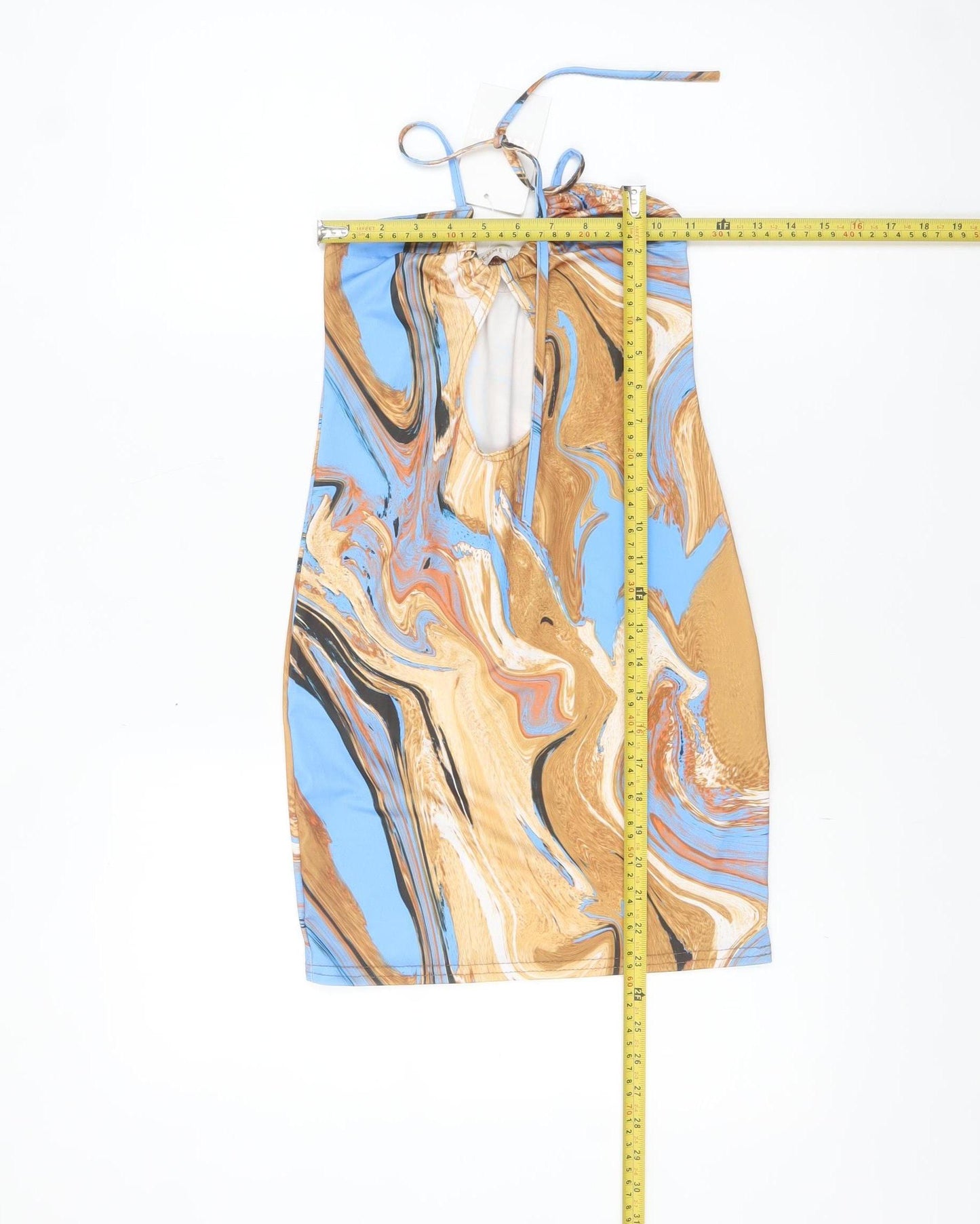 Femme Luxe Women’s Multicoloured Size 6 Halter Bodycon Dress