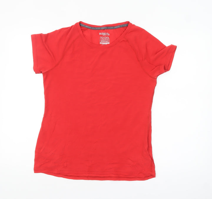 Mountain Warehouse Women’s Red Size 12 Isocool Quick Dry T-Shirt