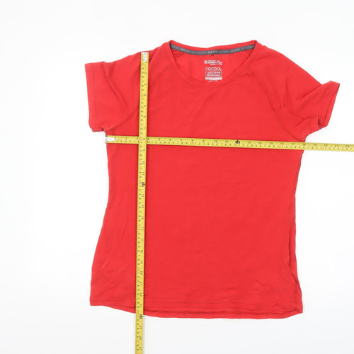 Mountain Warehouse Women’s Red Size 12 Isocool Quick Dry T-Shirt