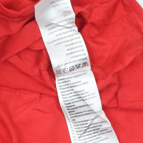 Mountain Warehouse Women’s Red Size 12 Isocool Quick Dry T-Shirt