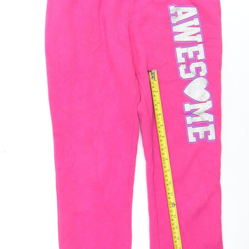 The Children's Place Girls Pink Awesome Jogger Trousers Size 14 XL