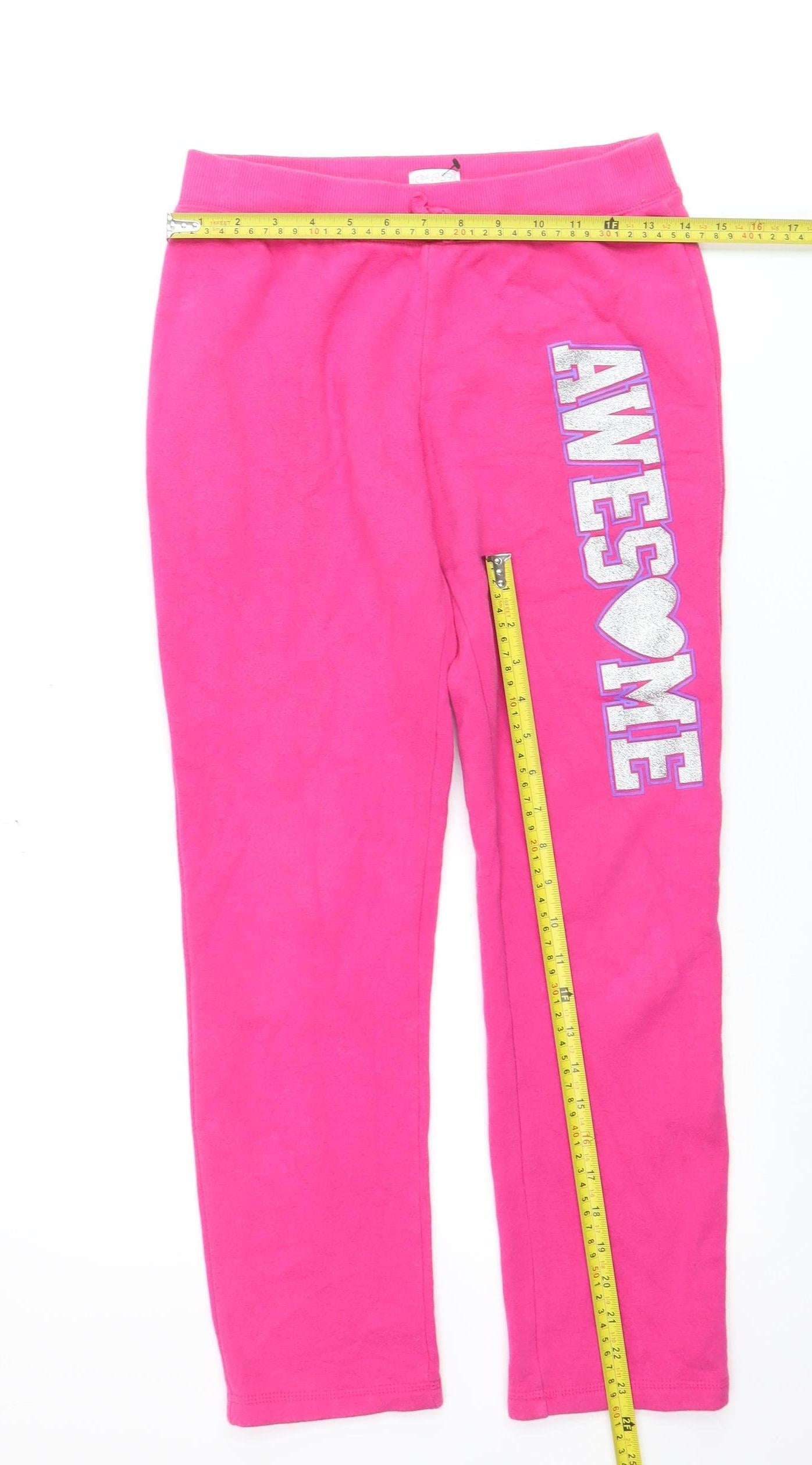 The Children's Place Girls Pink Awesome Jogger Trousers Size 14 XL