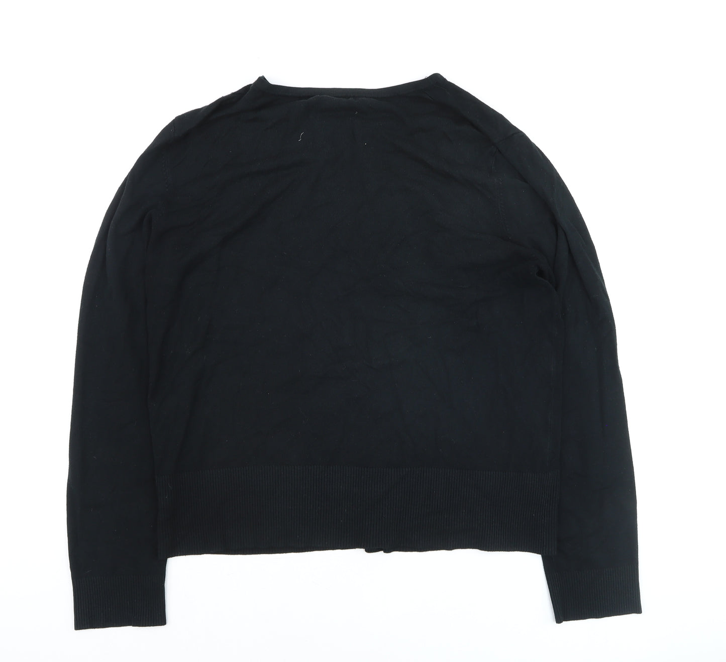 Florence & Fred Women's Black Size 18 Crew Neck Cardigan