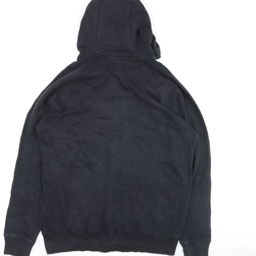 Gymshark Men's Black Full Zip Hoodie Size L Regular Fit