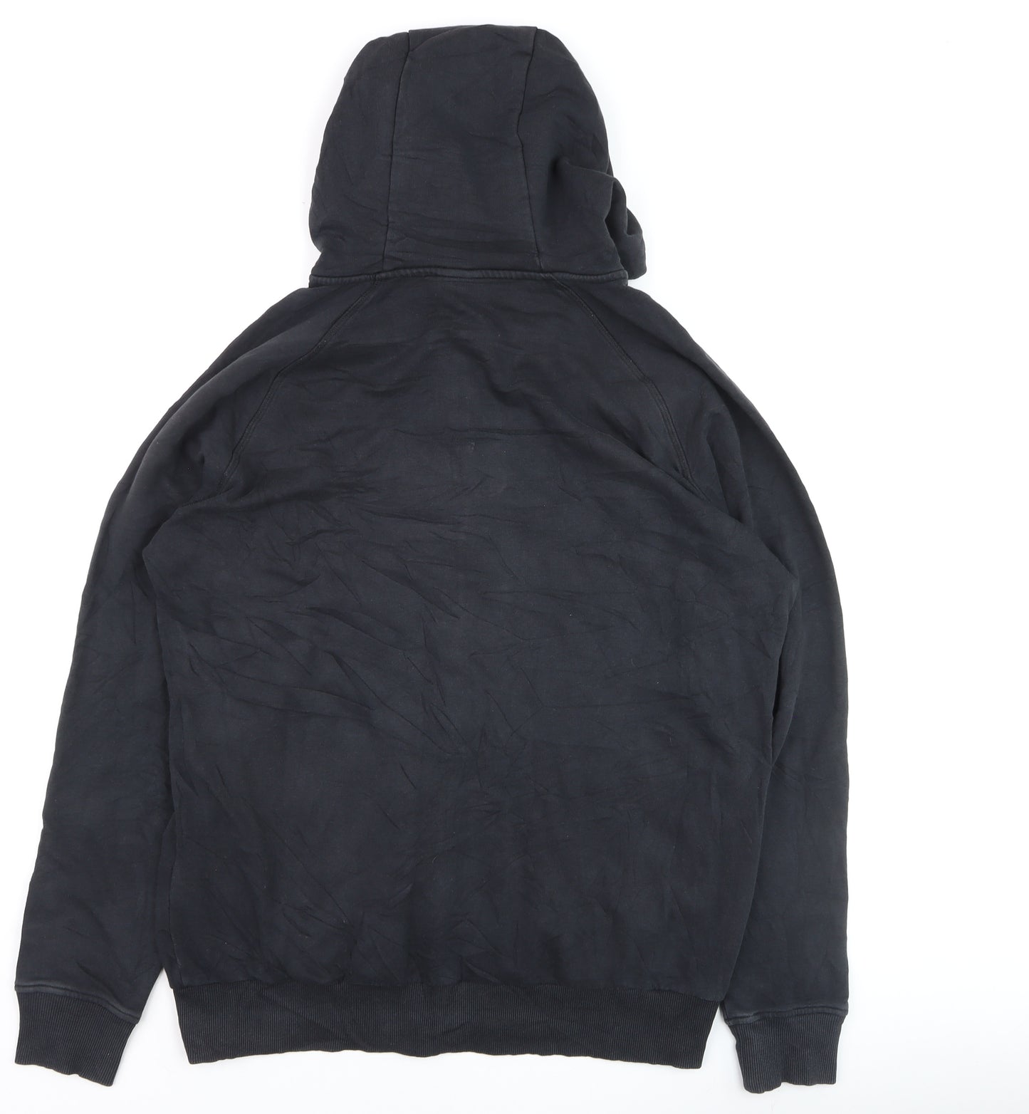 Gymshark Men's Black Full Zip Hoodie Size L Regular Fit