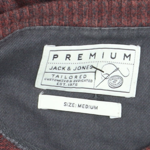 Jack & Jones Men’s Brown Medium Crew Neck Pullover Jumper
