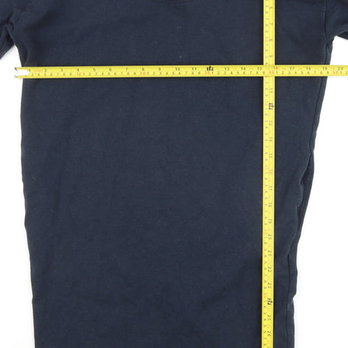 BAM Women's Navy Blue Long Sleeve Pullover Jumper Size 10