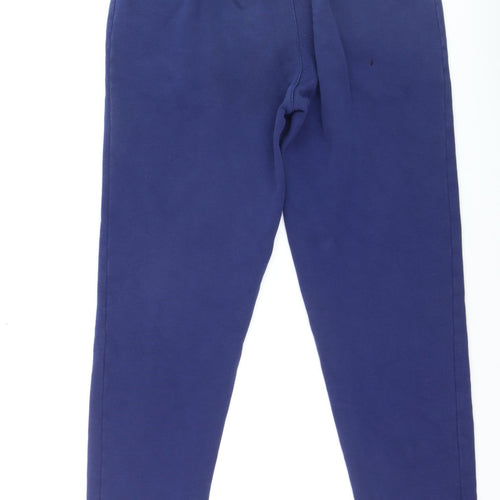 Adidas Men's Blue Jogger Sweatpants Size M Fleece Regular Fit