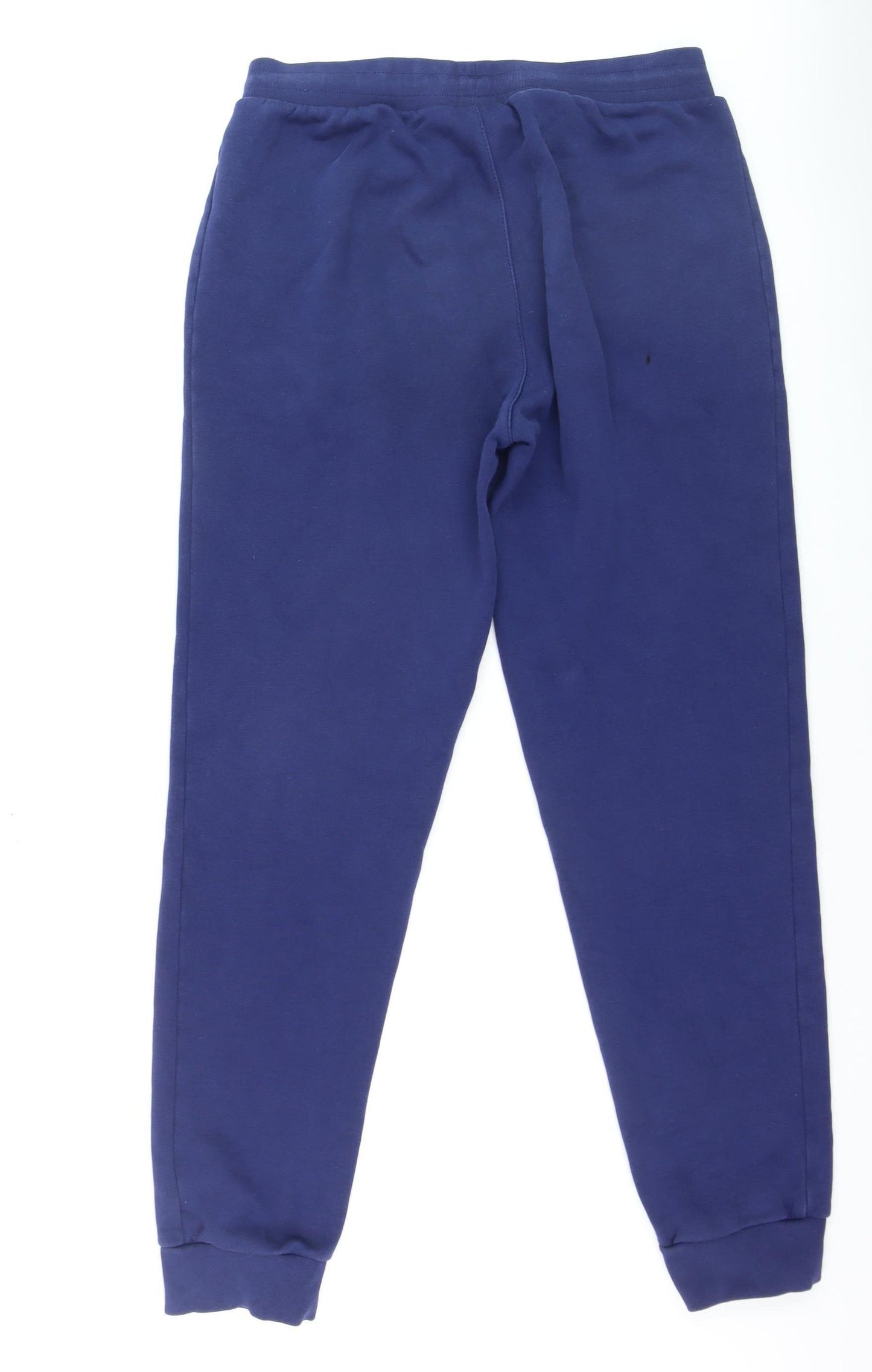 Adidas Men's Blue Jogger Sweatpants Size M Fleece Regular Fit