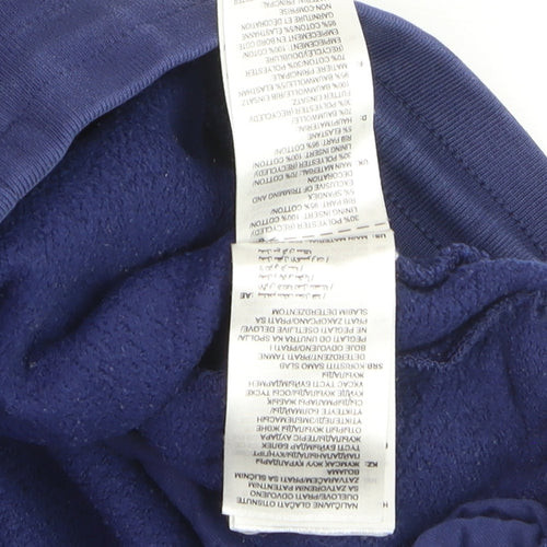 Adidas Men's Blue Jogger Sweatpants Size M Fleece Regular Fit