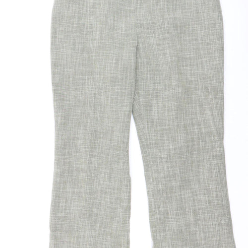 Country Casuals Women’s Grey Linen Blend Dress Pants Size 12