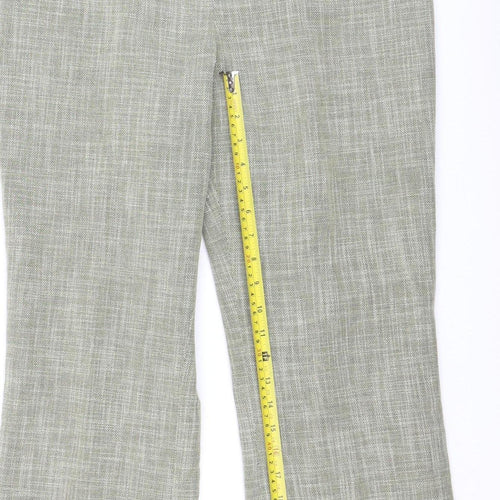 Country Casuals Women’s Grey Linen Blend Dress Pants Size 12