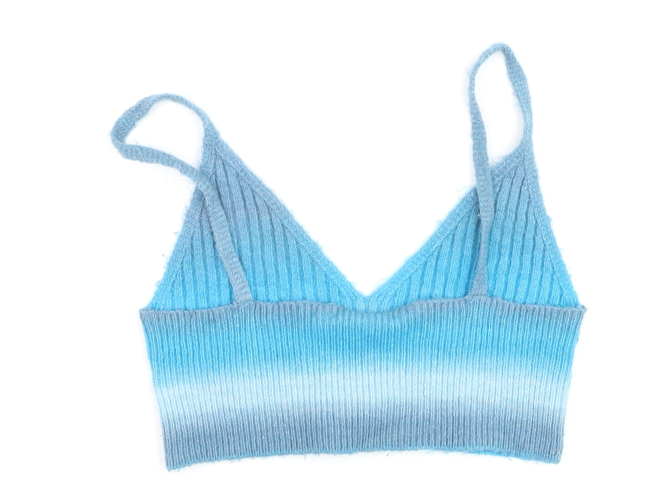 Collusion Women’s Blue Knit Camisole Tank Top UK 10