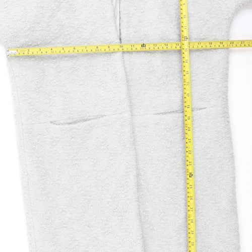 Marks and Spencer Autograph Women’s Grey Wool Blend Long Overcoat Size 8