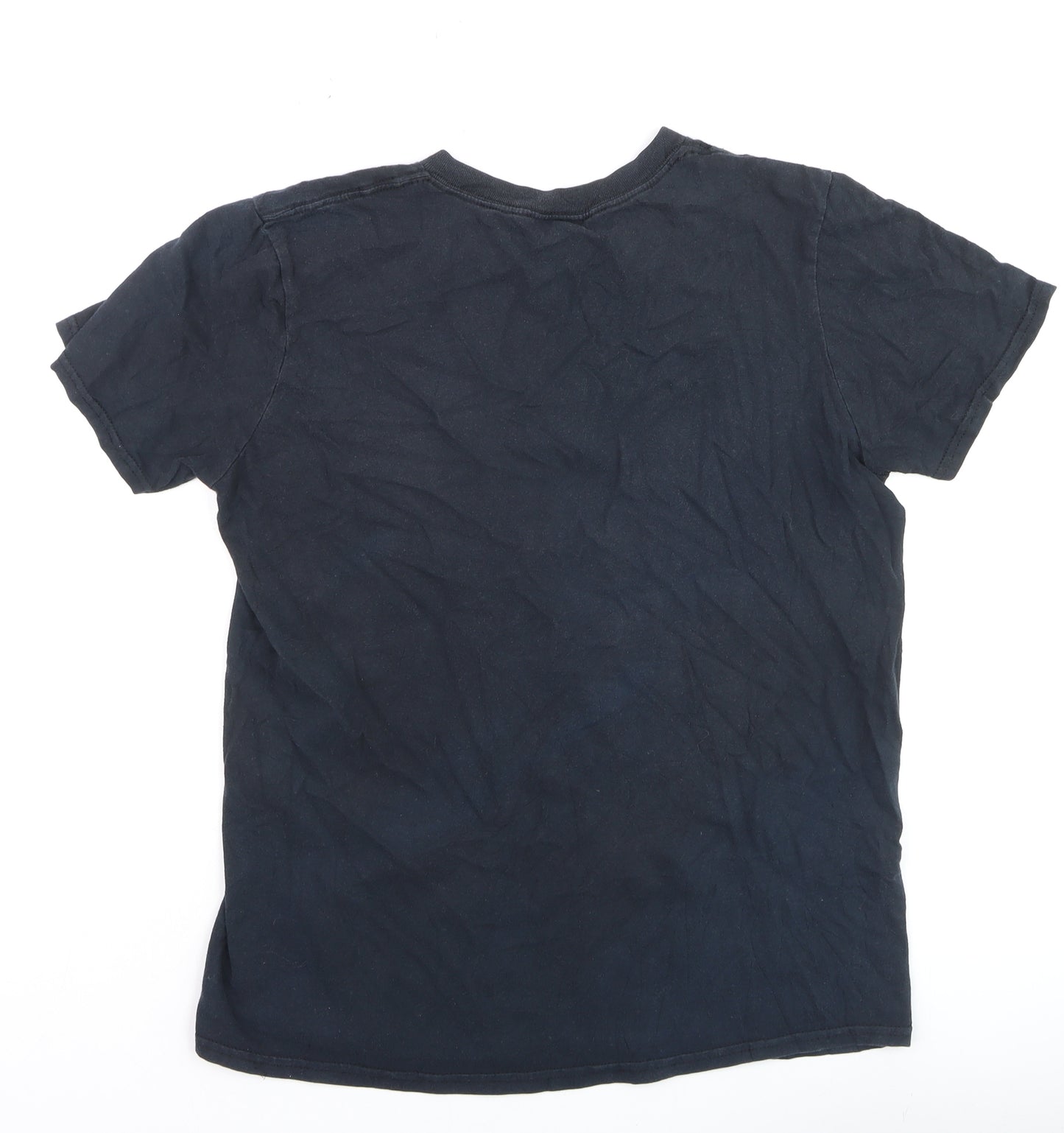 Antique MFG Co Men's Black Graphic Print T-Shirt Medium